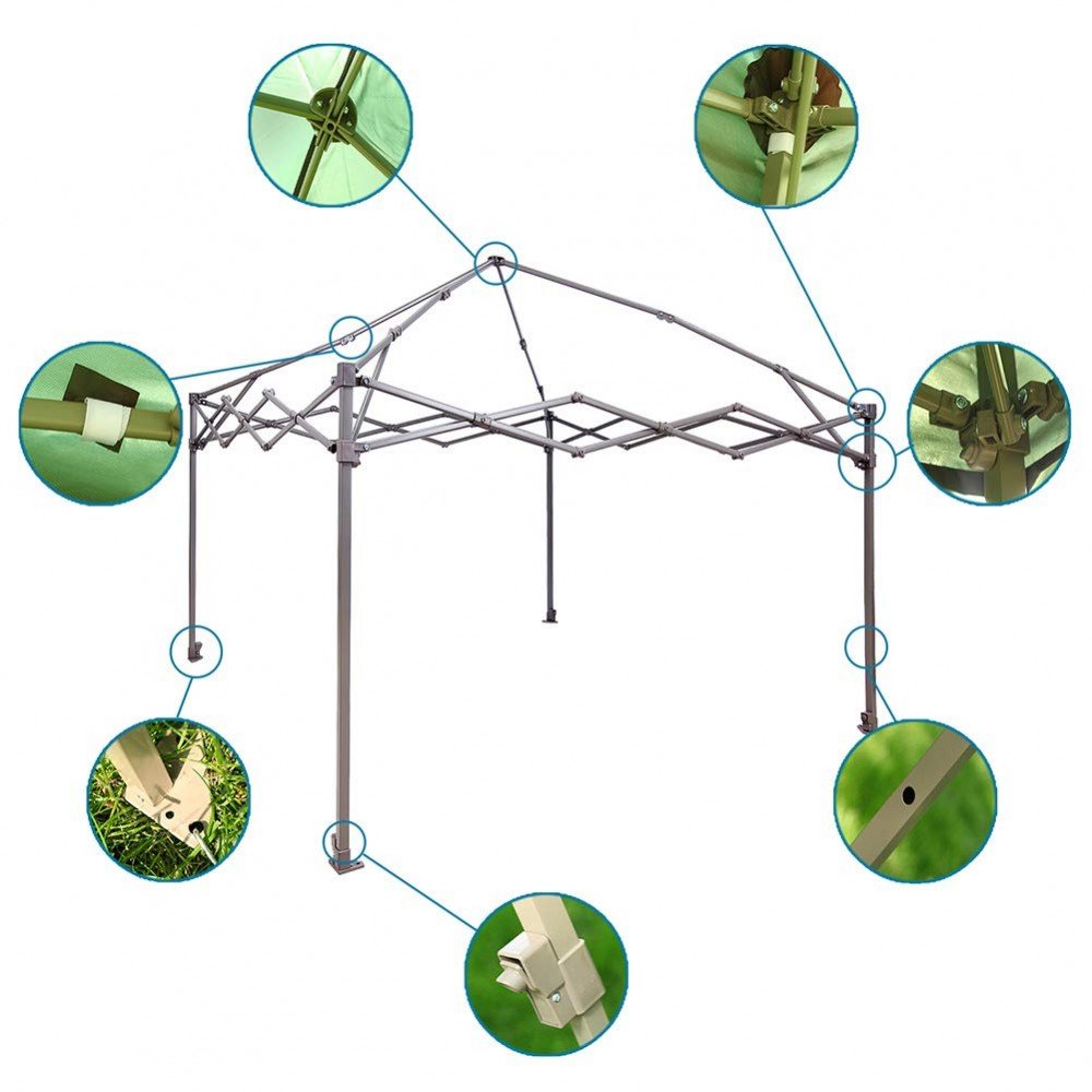 Тент-намет KingCamp GAZEBO M(KT3051) GREEN