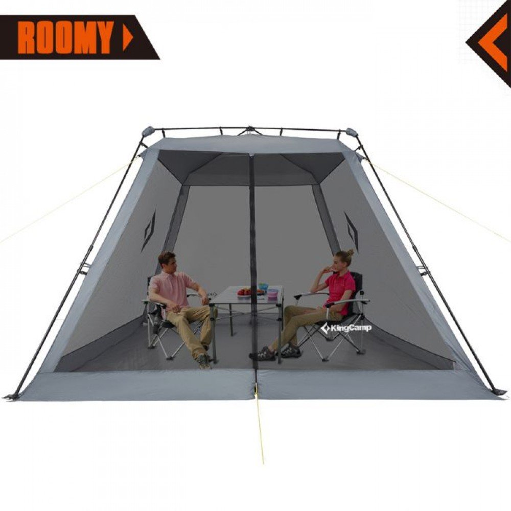 Тент-намет KingCamp CAMP KING COOL(KT8108) BLACK/DARK GREY