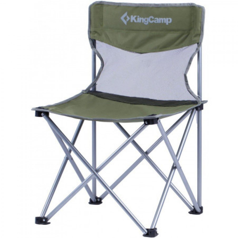 Стілець KingCamp Compact Chair in Steel M(KC3832) Dark green