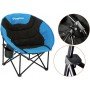 Крісло KingCamp Moon Leisure Chair(KC3816) Black/Blue