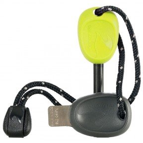 2 в 1 - кресало + свисток LIGHT MY FIRE Swedish FireSteel Scout лайм, блістер