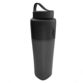 Пляшка для води складана LIGHT MY FIRE Pack-up-Bottle (0.7л), чорна