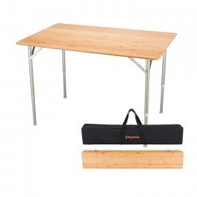 Розкладний стіл KingCamp 4-FOLD BAMBOO TABLE(KC3954A) Bamboo
