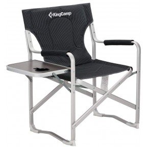 Крісло KingCamp Deluxe Director chair KC3821 BLACK STRIPE