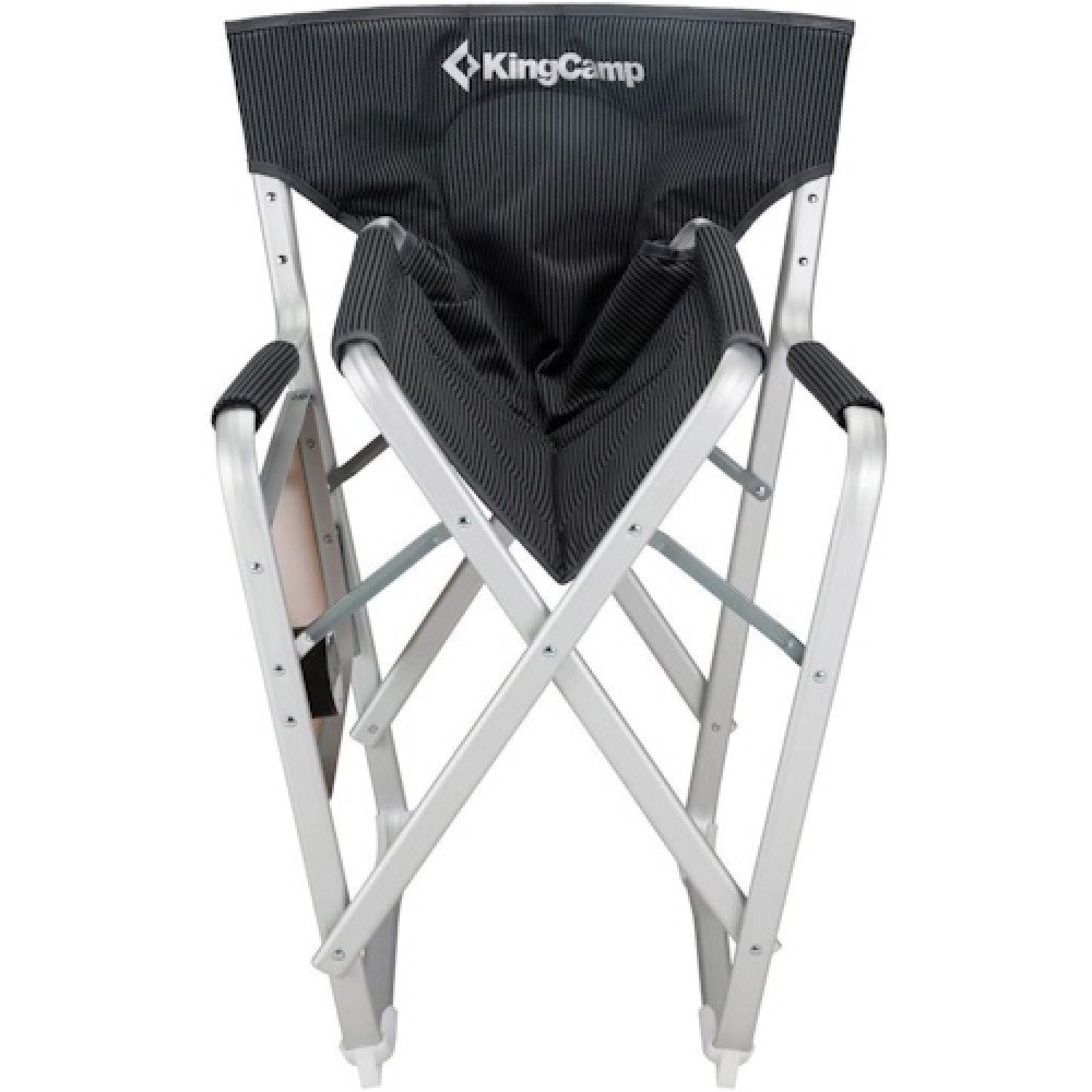 Крісло KingCamp Deluxe Director chair KC3821 BLACK STRIPE