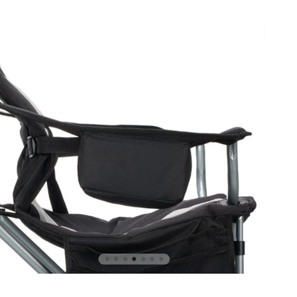 Крісло складне KingCamp Deluxe Hard Arms Chair KC3888 BLACK/MID GREY