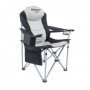 Крісло складне KingCamp Deluxe Hard Arms Chair KC3888 BLACK/MID GREY