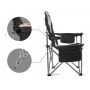 Крісло складне KingCamp Deluxe Hard Arms Chair KC3888 BLACK/MID GREY