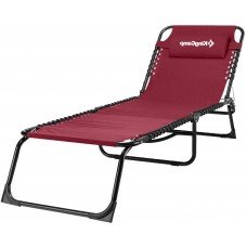 Розкладачка KingCamp Adjustable Camping Cot(KC3913) RED