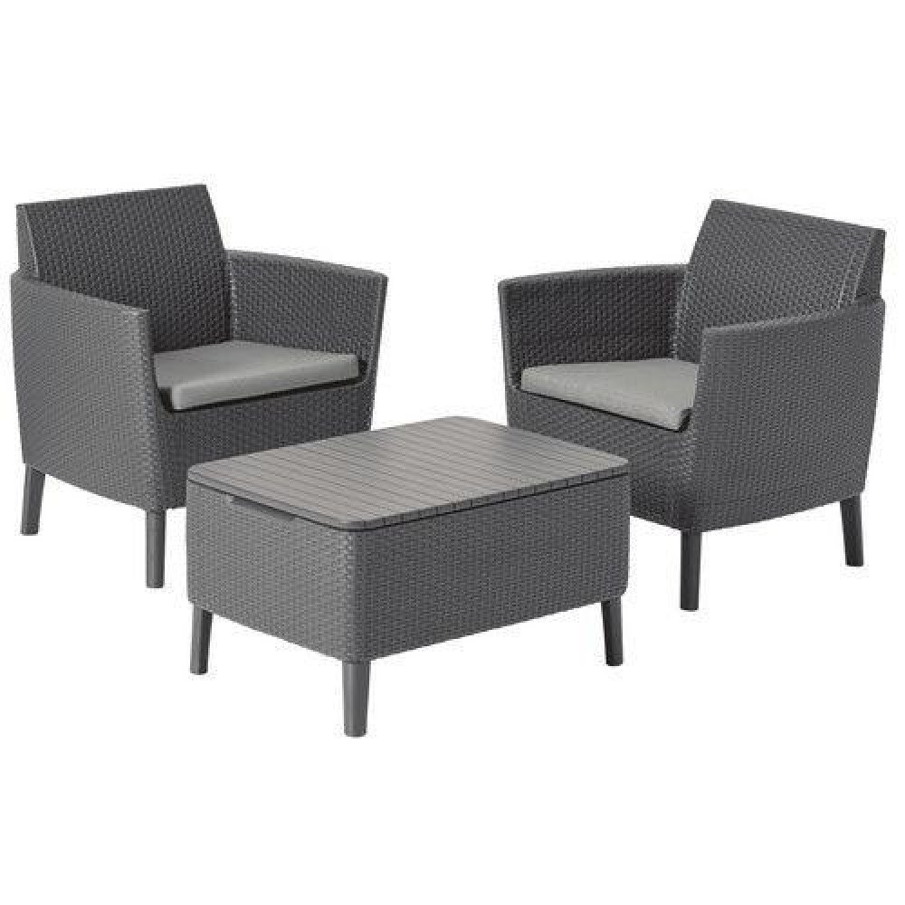 Набір меблів, Salemo balcony set, капучино - пісок