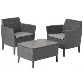 Набір меблів, Salemo balcony set, капучино - пісок