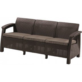 Софа, Corfu love seat max, коричневий