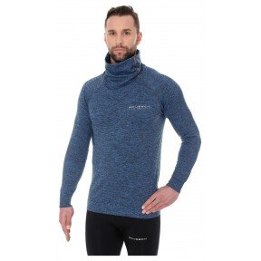 Спортивна кофта чоловіча Brubeck FUSION (LS13540) dark blue S