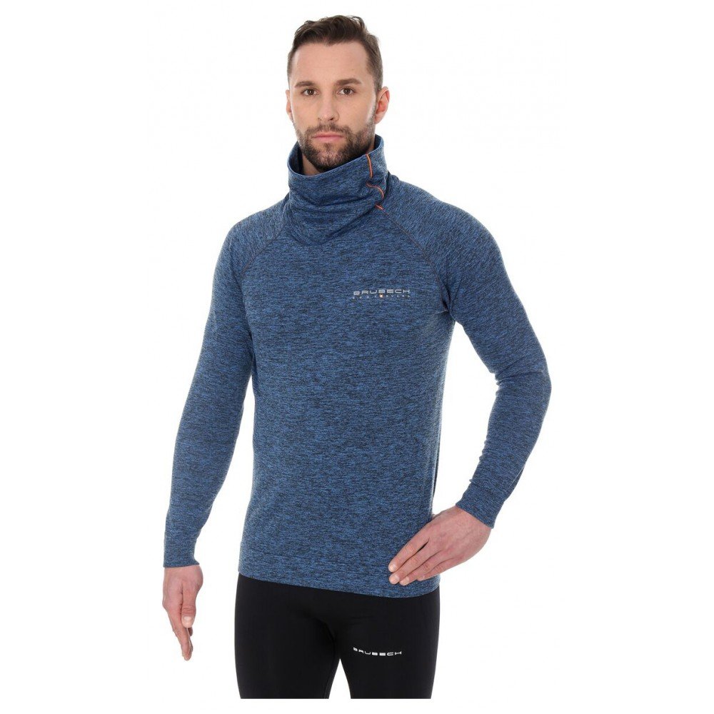 Спортивна кофта чоловіча Brubeck FUSION (LS13540) dark blue L