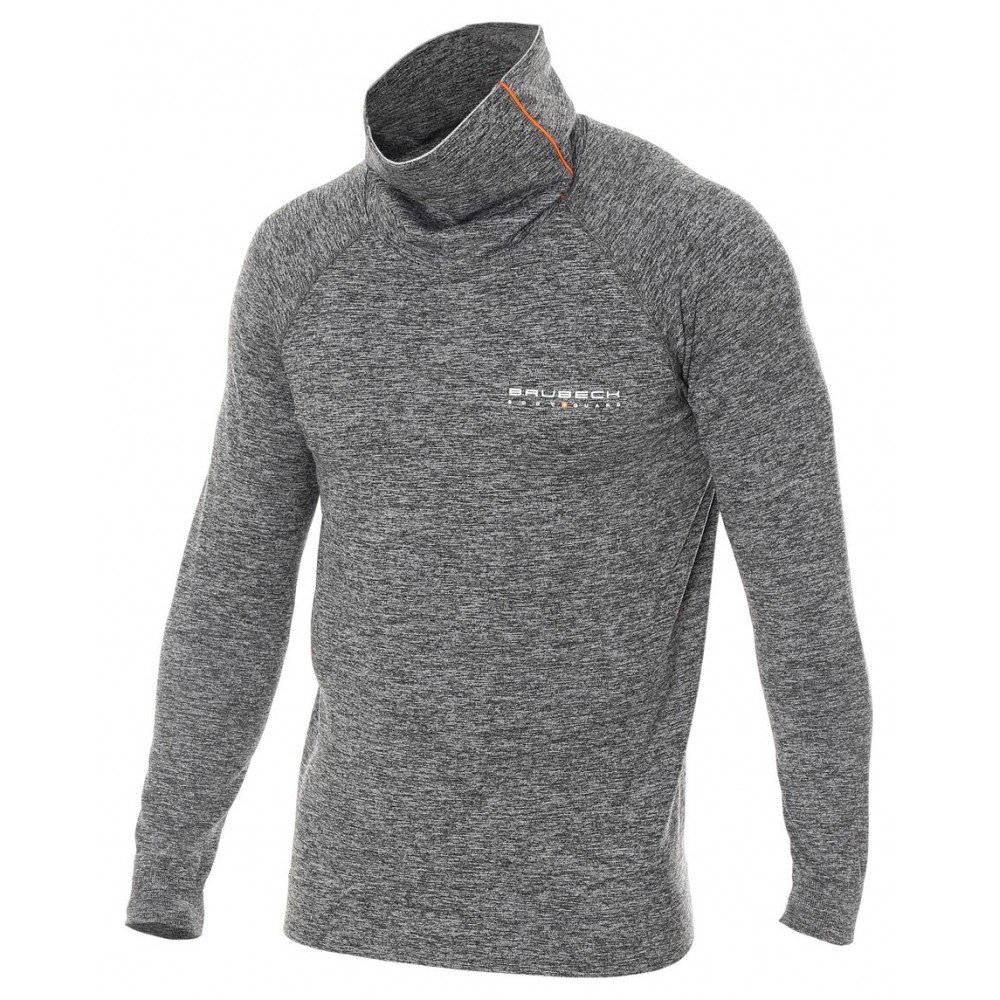 Спортивна кофта чоловіча Brubeck FUSION (LS13540) grey XL