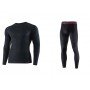 Комплект чоловічої термобілизни Brubeck ACTIVE WOOL LS12820-LE11710 black M