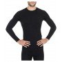 Комплект чоловічої термобілизни Brubeck ACTIVE WOOL LS12820-LE11710 black M