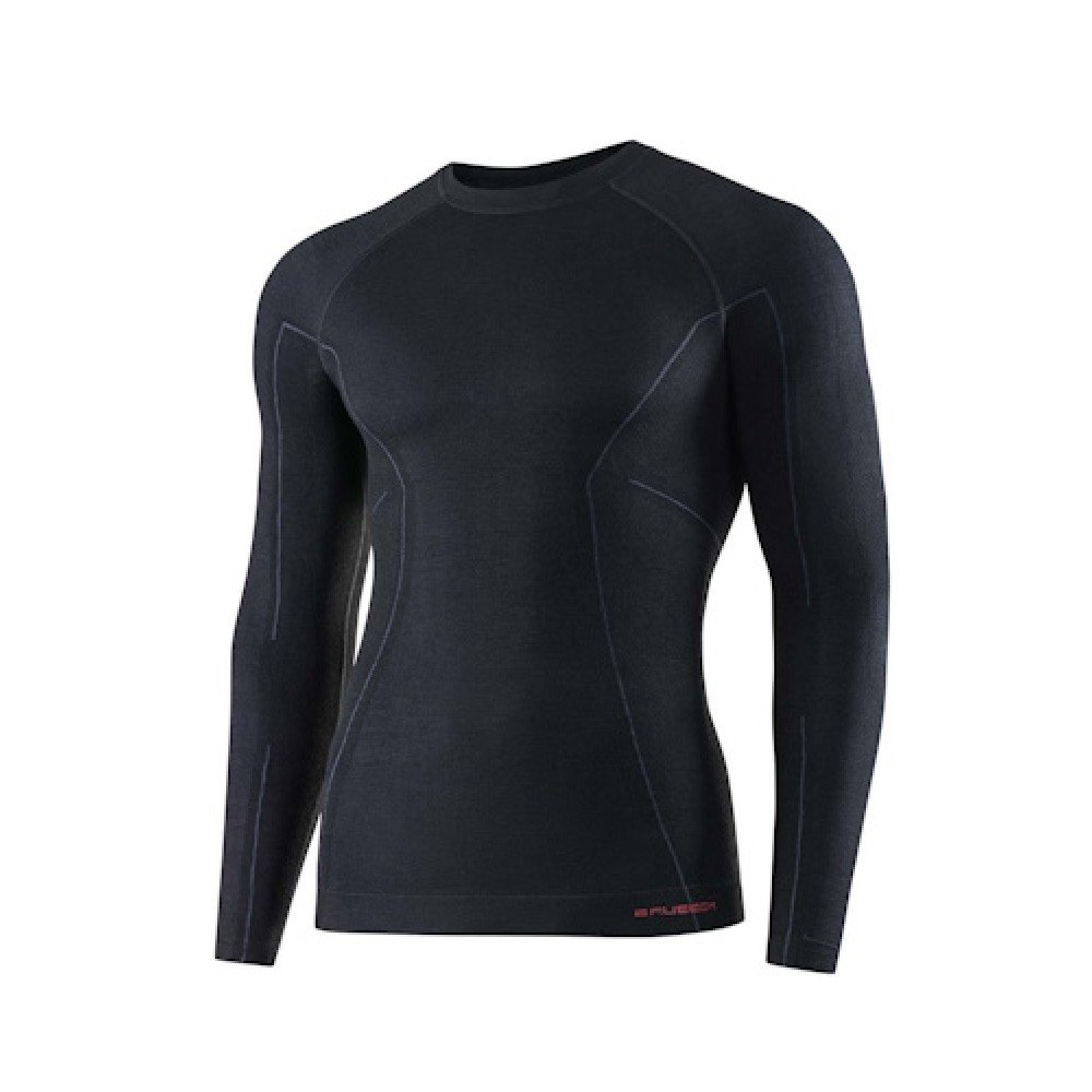 Комплект чоловічої термобілизни Brubeck ACTIVE WOOL LS12820-LE11710 black M