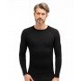 Комплект чоловічої термобілизни Brubeck ACTIVE WOOL LS12820-LE11710 black M