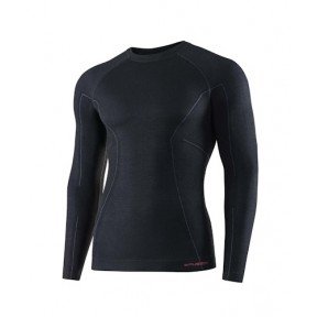 Термокофта Brubeck ACTIVE WOOL LS12820 black M