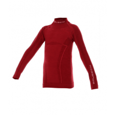 Футболка з довгим рукавом Brubeck ACTIVE WOOL (LS13690) burgundy 140/146