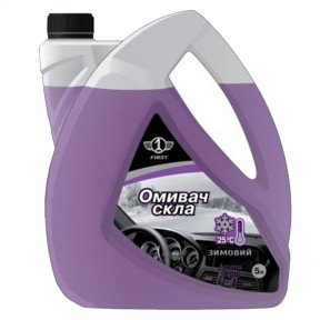 Очищувач скла для авто зимовий First (t -25°), aroma violet (5.0л)
