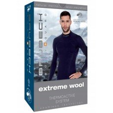 Футболка з довгим рукавом Brubeck EXTREME WOOL (LS11920) black M