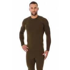 Футболка з довгим рукавом Brubeck THERMO (LS13040) khaki XL