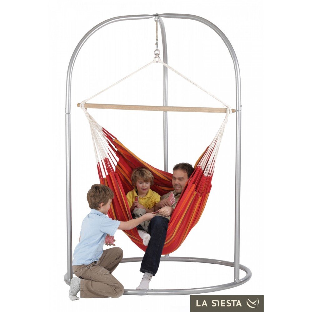 Стілець-гамак зі стійкою La Siesta CUL212ROA168 cherry