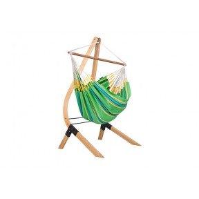 Стілець-гамак зі стійкою La Siesta CUL214VEA161 kiwi
