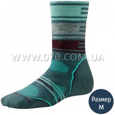 Шкарпетки жіночі SMARTWOOL PND Outdoor Medium Pattern Crew Socks, зелені (р.M)