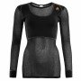 Термокофта жіноча Aclima WoolNet Crew Neck Women Black XS