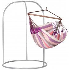 Стілець-гамак зі стійкою La Siesta DOL217ROA168 plum