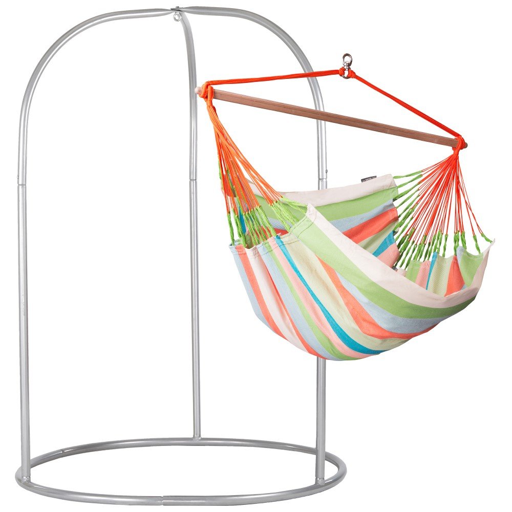Стілець-гамак зі стійкою La Siesta DOL218ROA168 coral