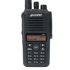 Рація Puxing PX-820 (4W, UHF, 400-470MHz, 32 канали, АКБ), чорна