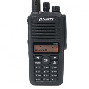 Рація Puxing PX-820 (4W, UHF, 400-470MHz, 32 канали, АКБ), чорна