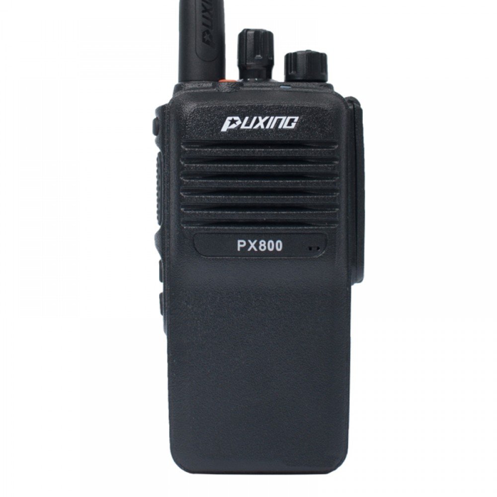 Рація Puxing PX-800 (4W, UHF 400-470MHz, до 10 км, 32 канали, АКБ), чорна