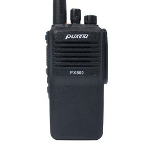 Рація Puxing PX-800 (4W, UHF 400-470MHz, до 10 км, 32 канали, АКБ), чорна