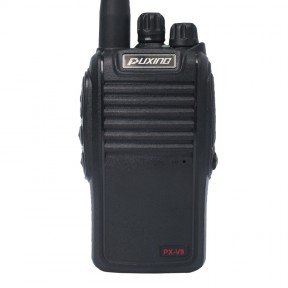 Рація Puxing PX-V9 (4W, UHF, 400-470MHz, 16 каналів, АКБ), чорна