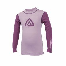 Термокофта Aclima WarmWool Crew Neck Children Mauve Shadows/Damson 100 см