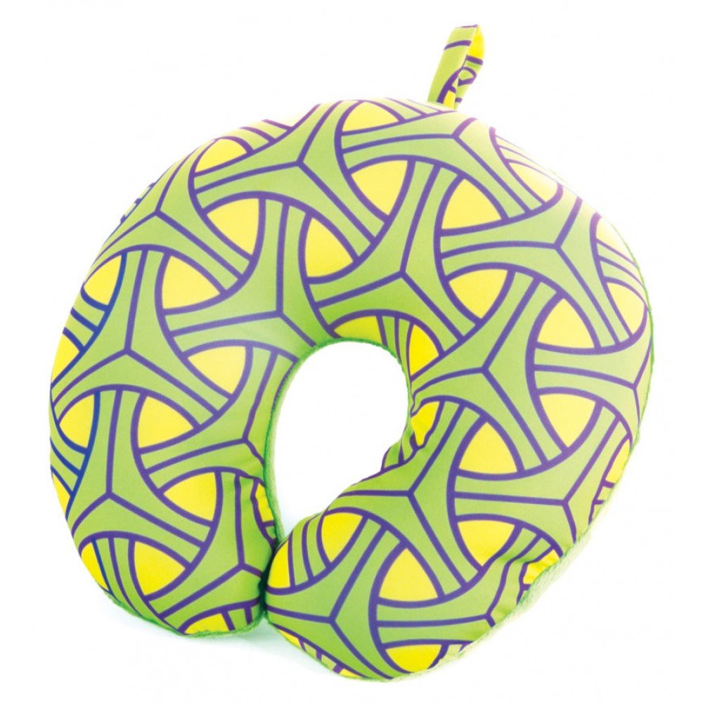 Подушка під шию Spokey SKYWAY(839572) yellow/green