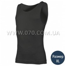 Термомайка чоловіча Lasting Atel (180 г/м2, L/XL), чорна