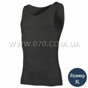 Термомайка чоловіча Lasting Atel (180 г/м2, L/XL), чорна
