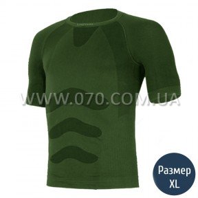 Термофутболка чоловіча Lasting Abel (150 г/м2, L/XL), зелена