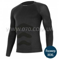 Термокофта чоловіча Lasting Apol (150 г/м2, XXL/XXXL), чорна