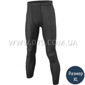 Термоштани чоловічі Lasting Msp (100 г/м2, XL), чорні