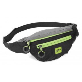 Сумка на пояс Spokey BOREAS(839665) black/lime