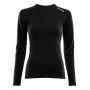 Термокофта жіноча Aclima WarmWool 200 Crew Neck Women Jet Black XL