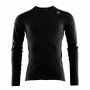 Термокофта чоловіча Aclima WarmWool Crew Neck Men Black XS