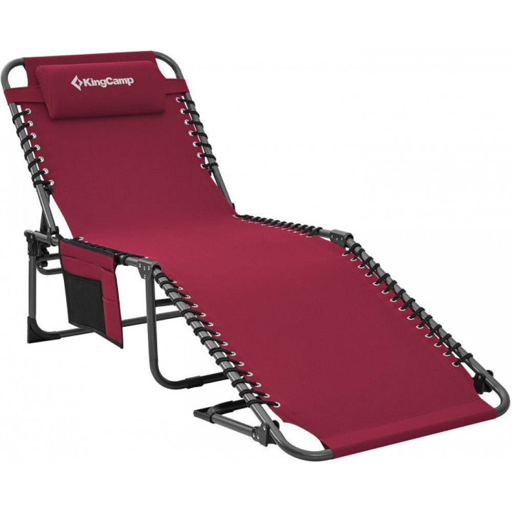 Розкладачка KingCamp Classic Adjustable Cot (KC2019) wine